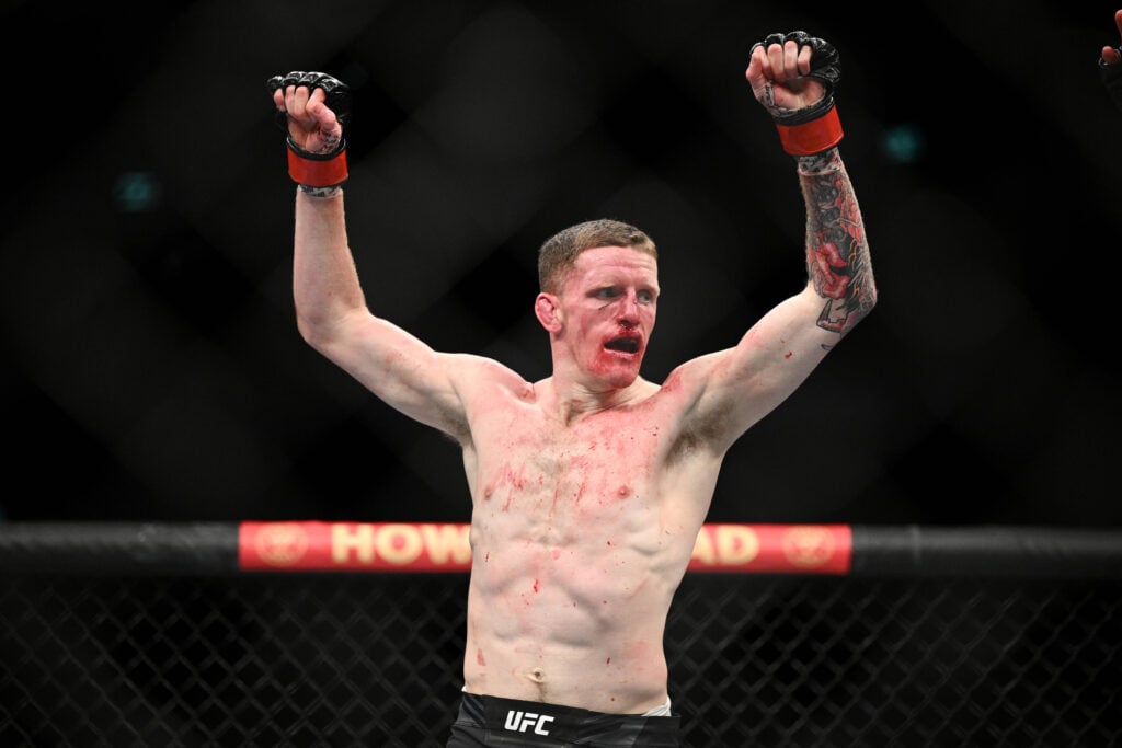 If his performance at UFC Vegas 83 is any indication, Jamie Mullarkey's chin is gone.