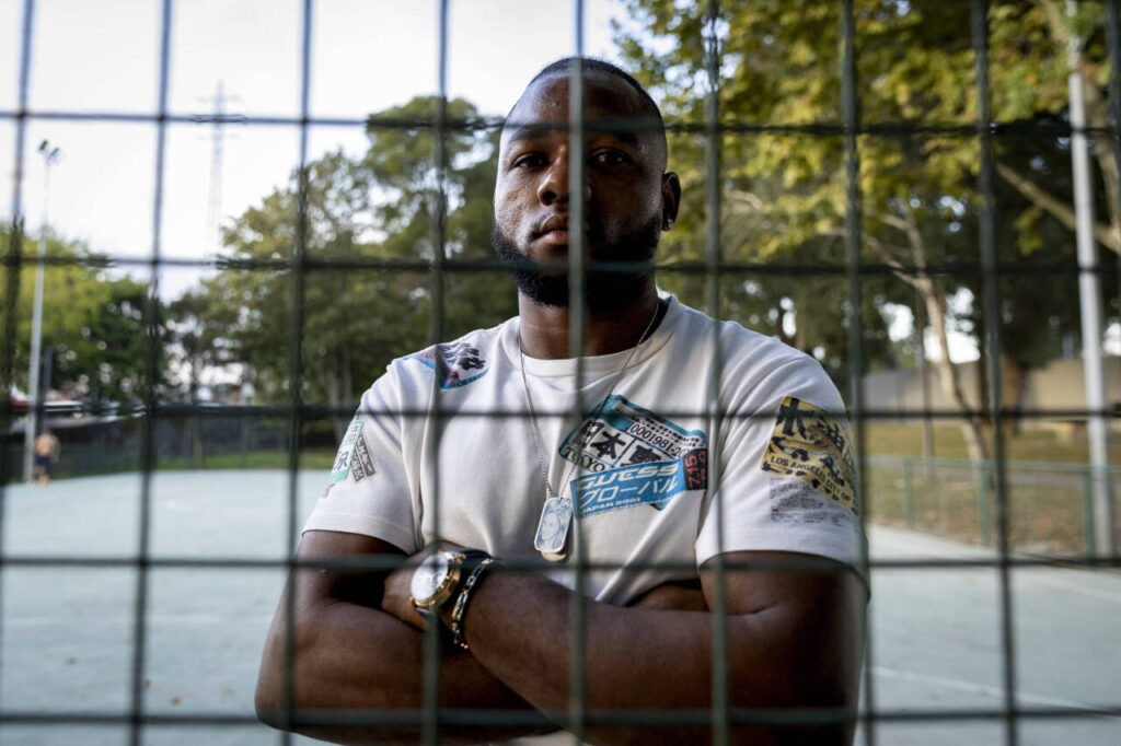 Interview with MMA fighter, Manuel Kape Rio Tinto, 10 12 2023 - Interview with MMA fighter, Manuel Kape Carlos Carneiro Global Imagens PUBLICATIONxINxGERxSUIxAUTxHUNxONLY xCarlosxCarneirox