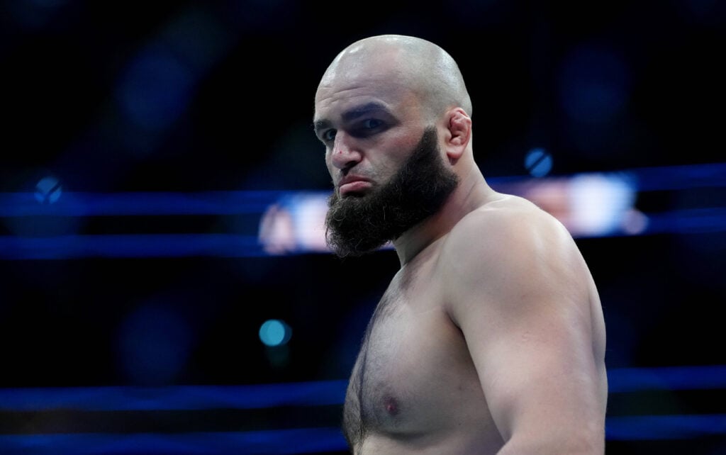 Shamil Gaziev had an explosive UFC debut in toppling Martin Buday.