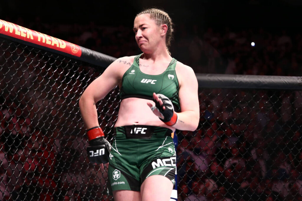 Molly McCann finds a new home at 115 pounds.
