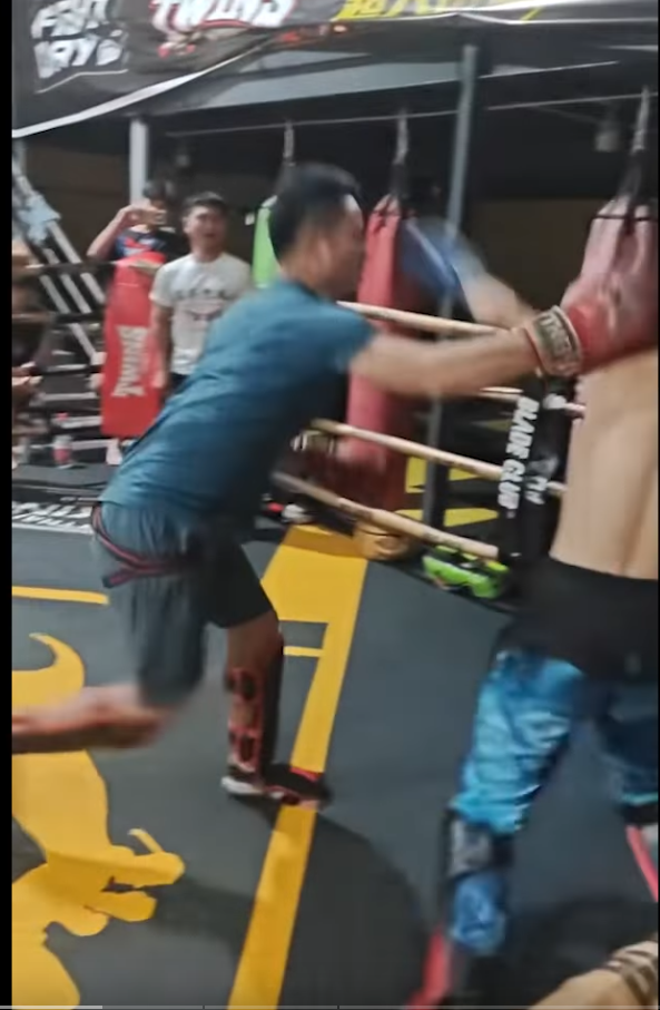 Kung Fu master gets punched by less skilled opponent