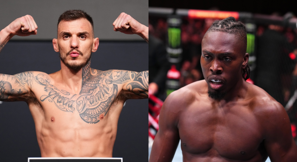 Split of Renato Moicano and Jalin Turner