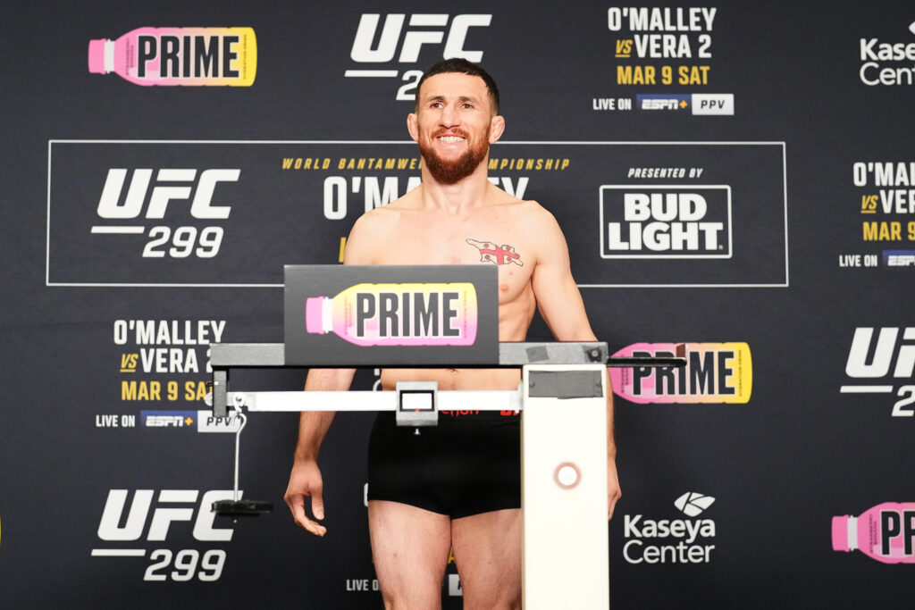 UFC 299 Official Weigh-in
